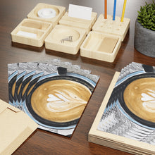 Load image into Gallery viewer, Coffee as Art Greeting Card
