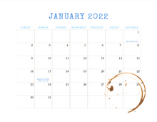 Load image into Gallery viewer, 2022 Sweet Sippin&#39; Calendar
