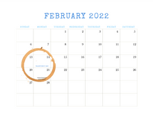 Load image into Gallery viewer, 2022 Sweet Sippin&#39; Calendar
