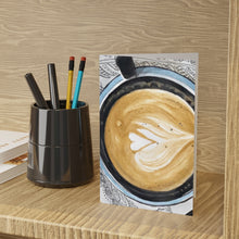 Load image into Gallery viewer, Coffee as Art Greeting Card
