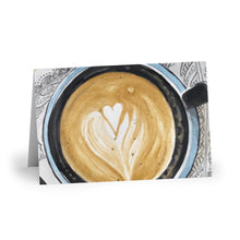 Load image into Gallery viewer, Coffee as Art Greeting Card
