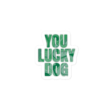 Load image into Gallery viewer, You Lucky Dog Tyedye Sticker
