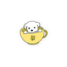 Load image into Gallery viewer, Yellow Pup Cup Sticker
