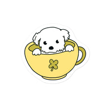 Load image into Gallery viewer, Yellow Pup Cup Sticker
